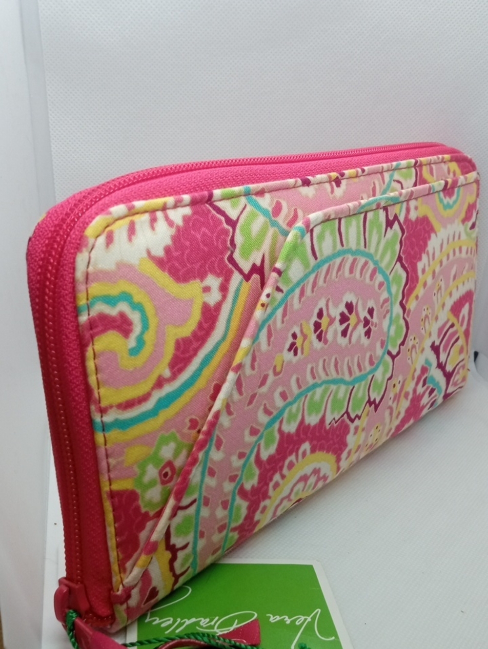 VERA BRADLEY LARGE ZIP AROUND WALLET - Picture 5 of 9